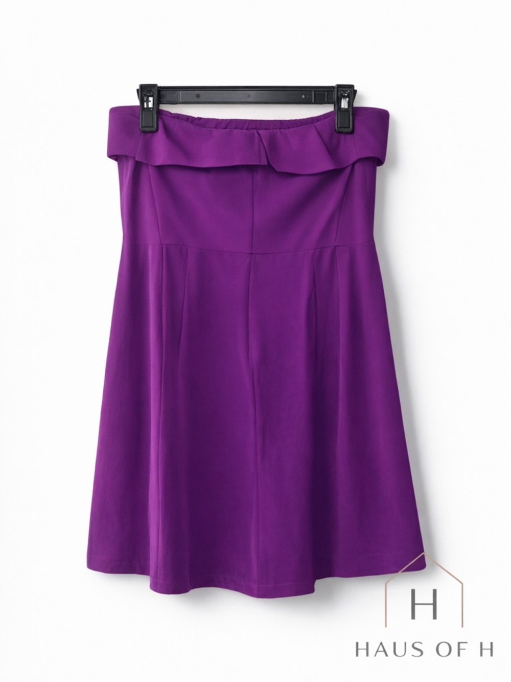 Hello Molly Purple romper mini skirt dress - Picture 3 of 8